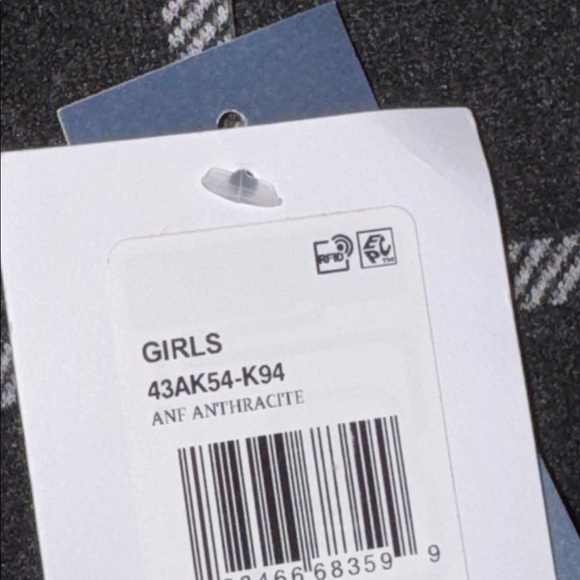 Abercrombie kids a&f girls plaid pinafore dress size 13/14 100% polyester - Picture 6 of 6